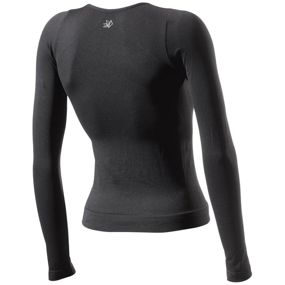 SIXS FTS2 Ropa interior femenina de manga larga Negro