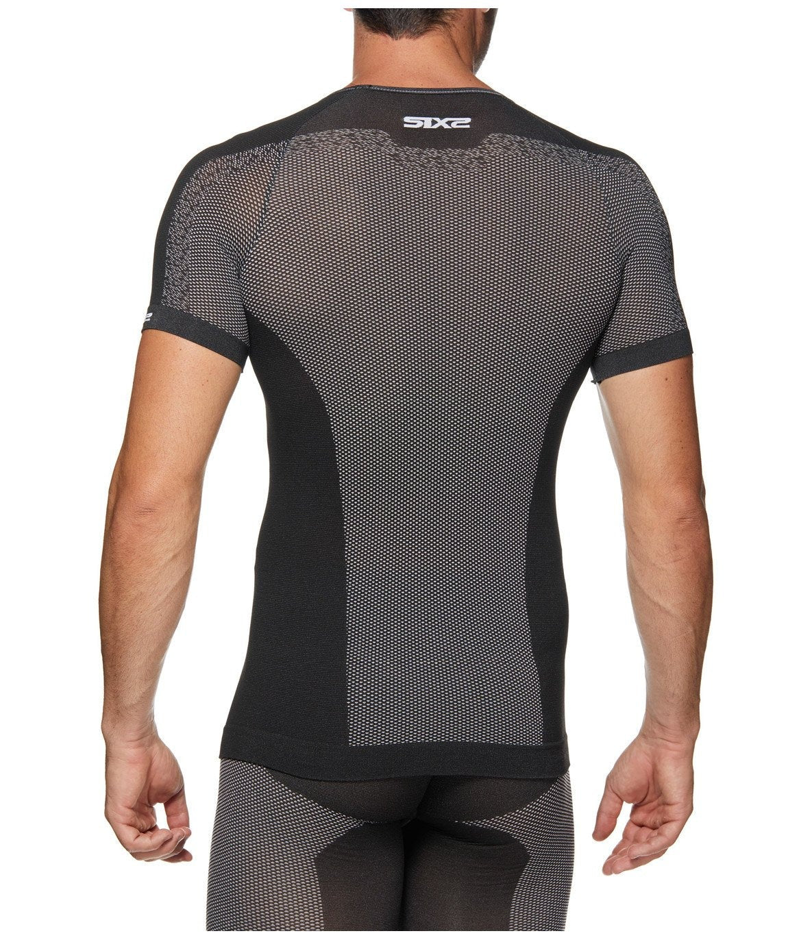 SIXS TS1L BT Ropa Interior Manga Corta Carbono Negro