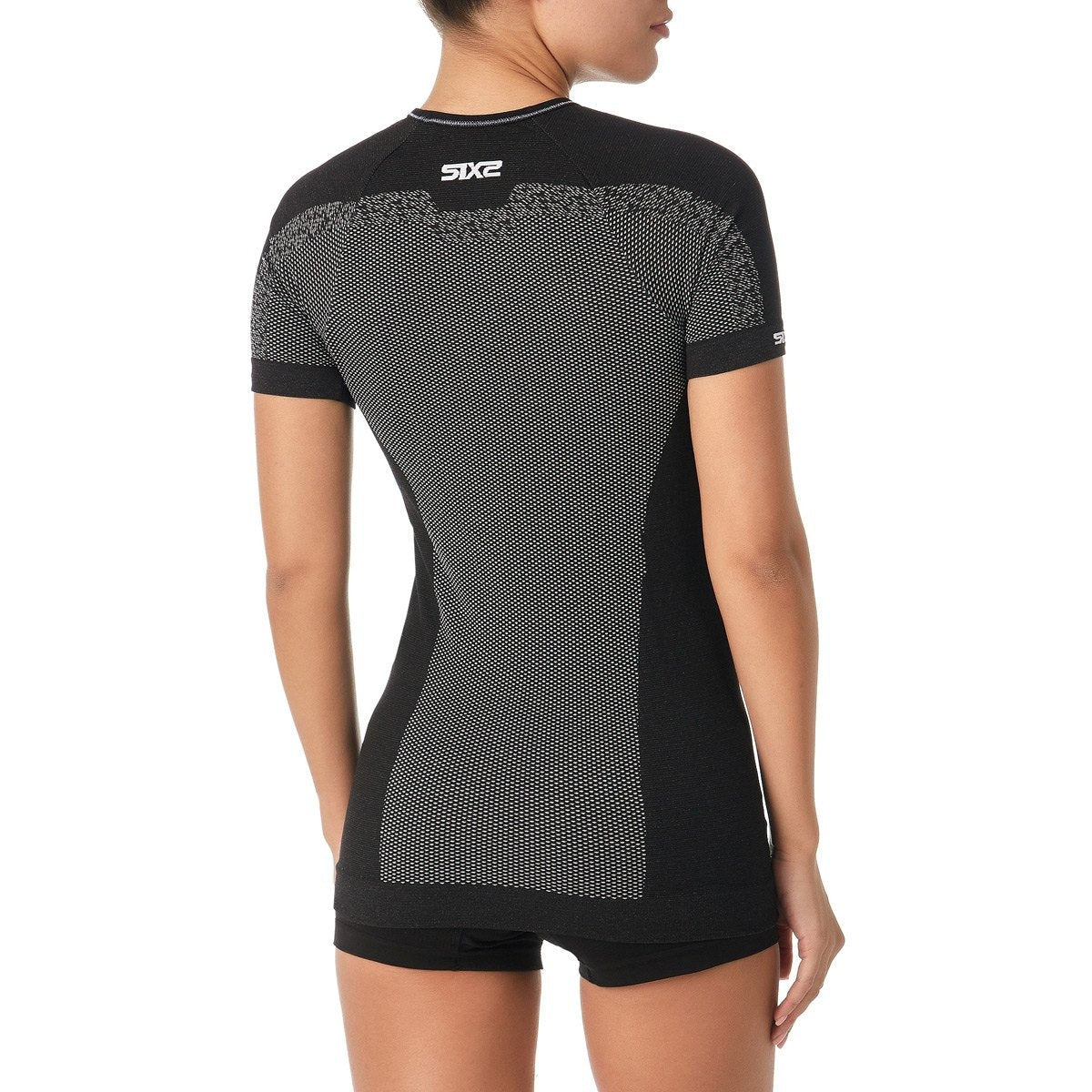 SIXS TS1L BT Ropa Interior Manga Corta Carbono Negro