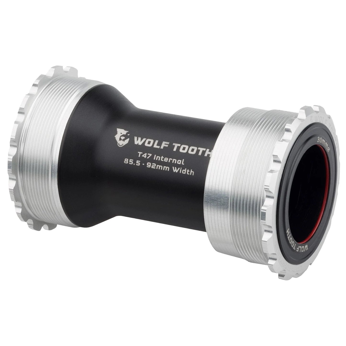 Platos y bielas WOLFTOOTH T47 30mm Raw Silver