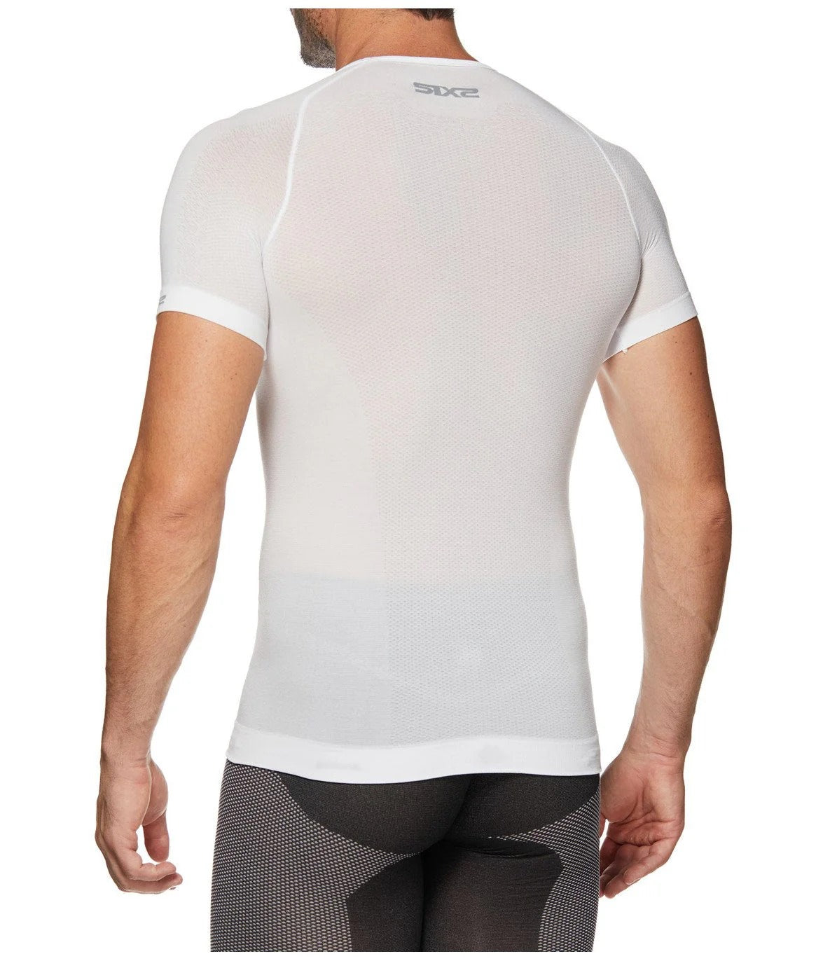 SIXS TS1L BT Ropa Interior Manga Corta Carbono Blanco