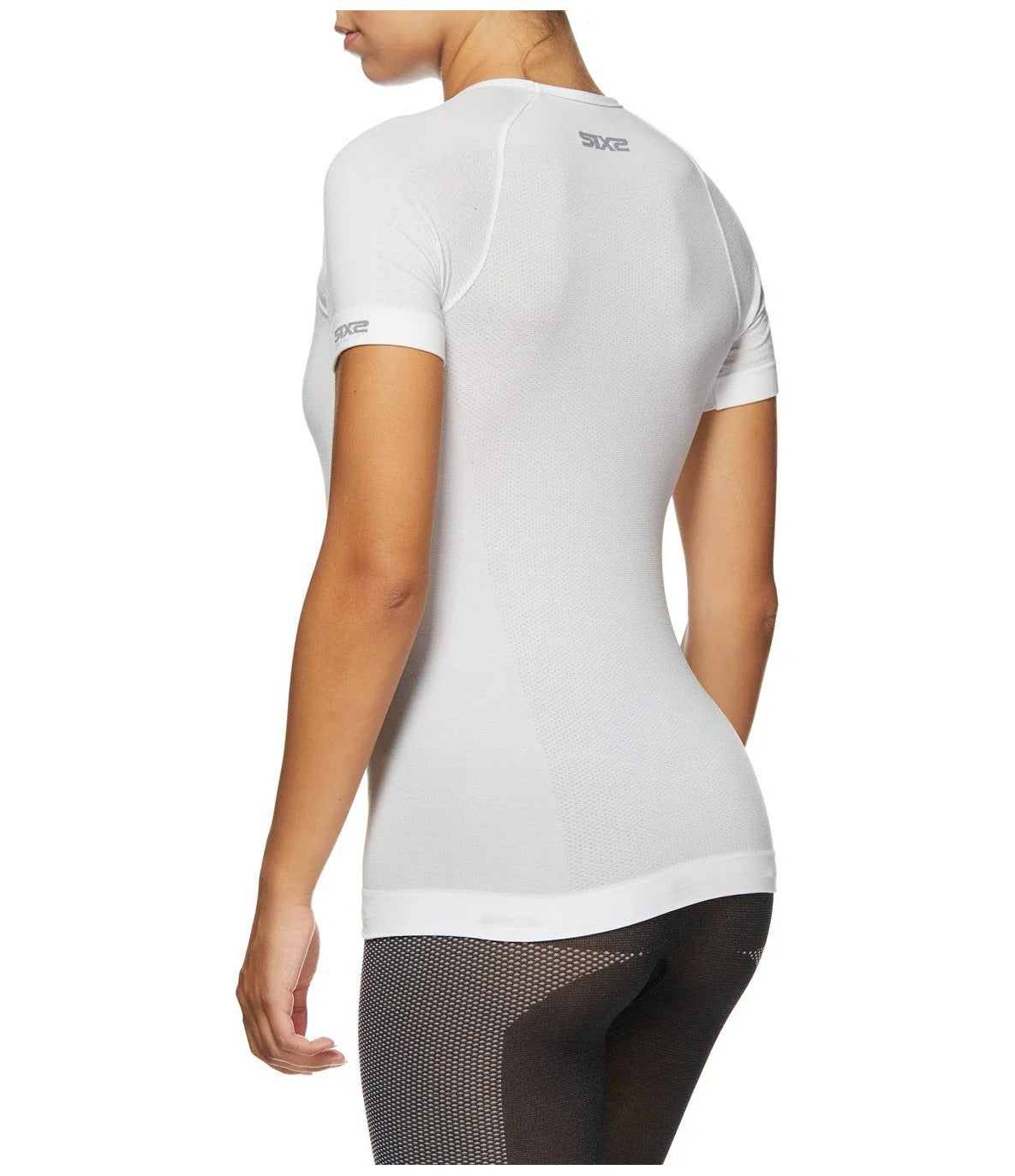 SIXS TS1L BT Ropa Interior Manga Corta Carbono Blanco