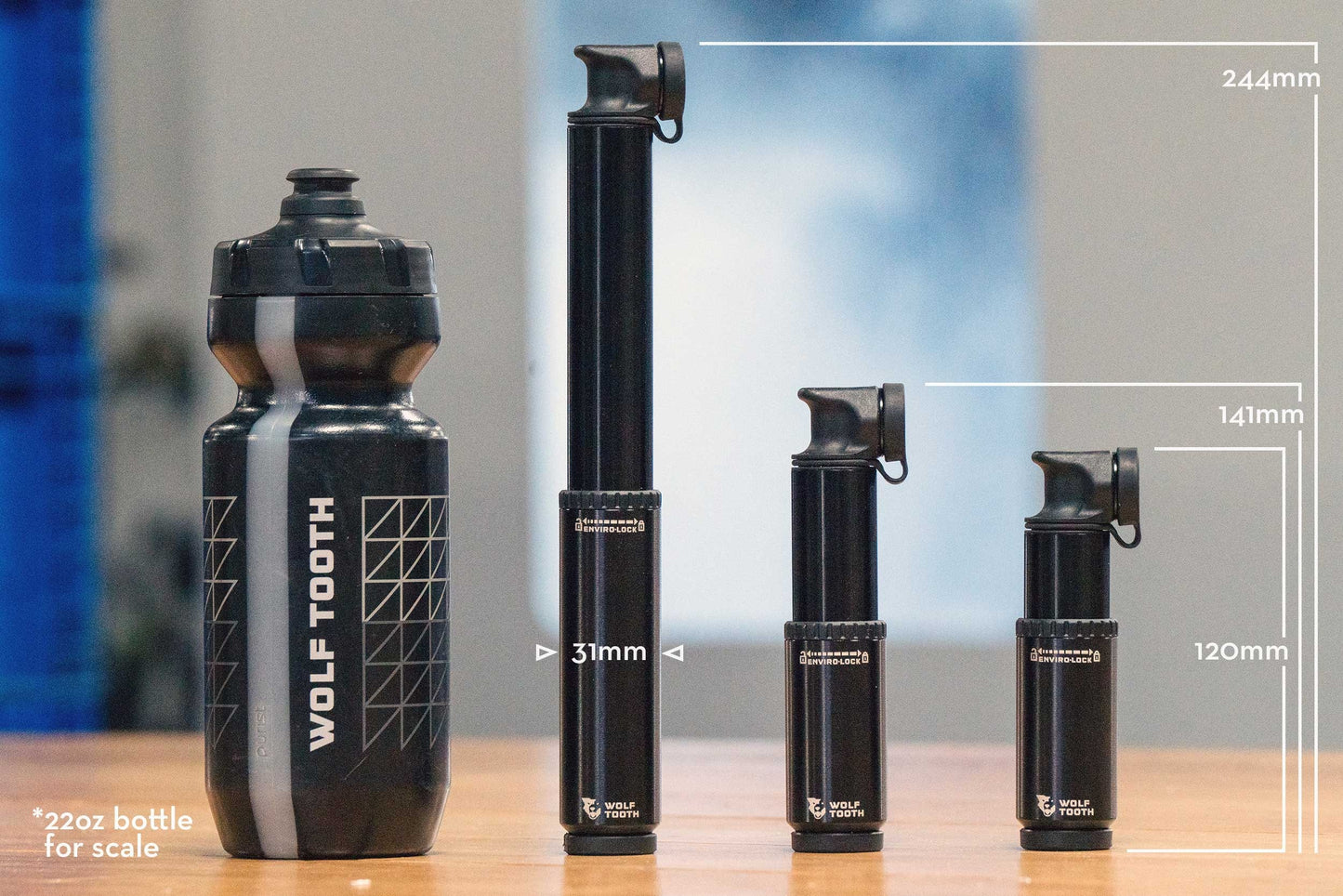 Bomba manual WOLF TOOTH CLICK VALVE 85CC