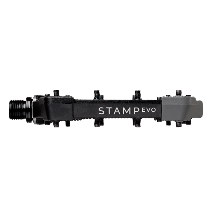 CRANKBROTHERS STAMP EVO Pedales planos grandes Negro