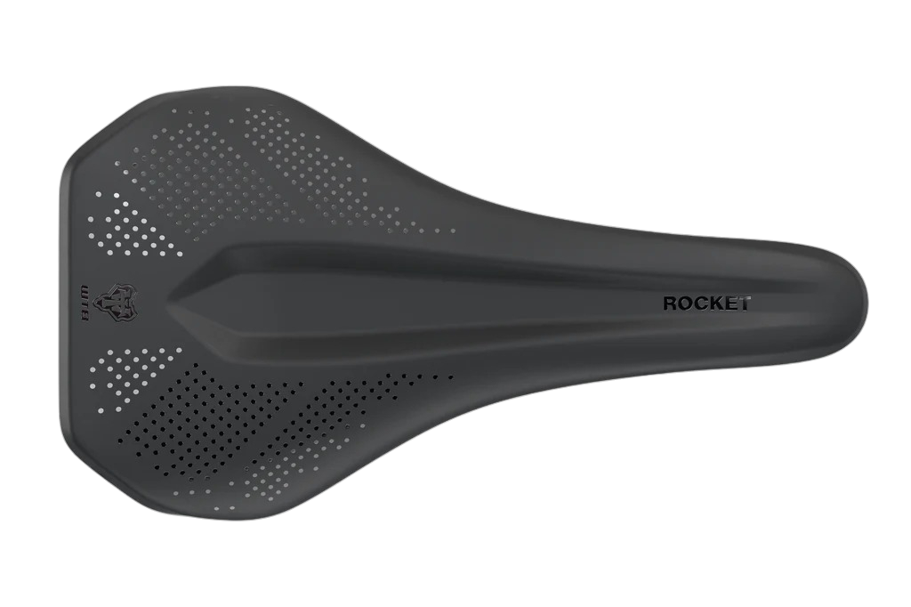 Sillin WTB ROCKET 145mm Railes Acero Inoxidable Negro