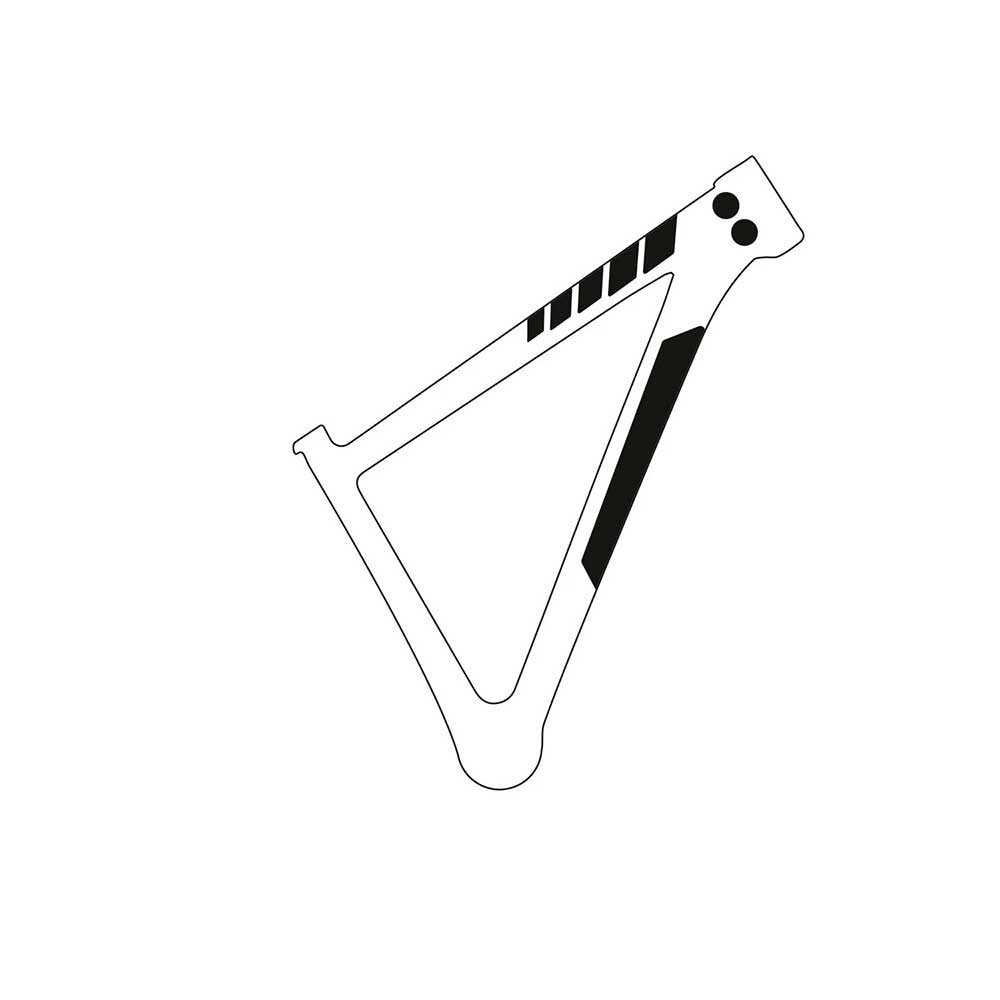 Protector de montura adhesivo ALL MOUNTAIN STYLE BASIC Ape Blanco