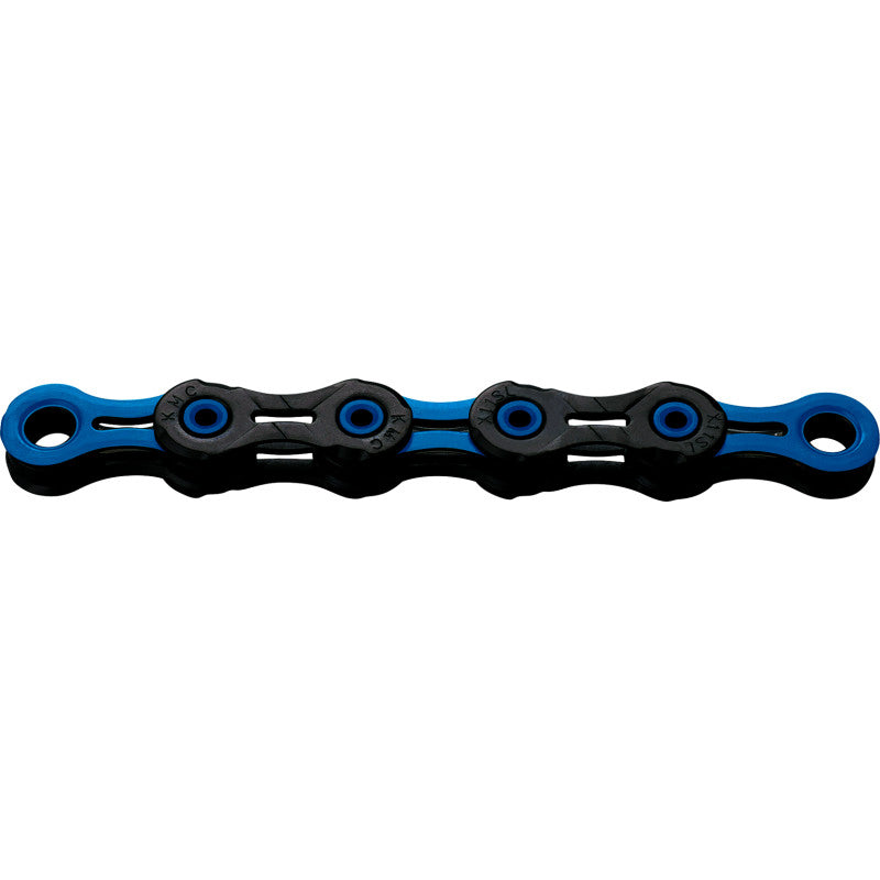 Cadena KMC DLC12 12V Negro/Azul encerado