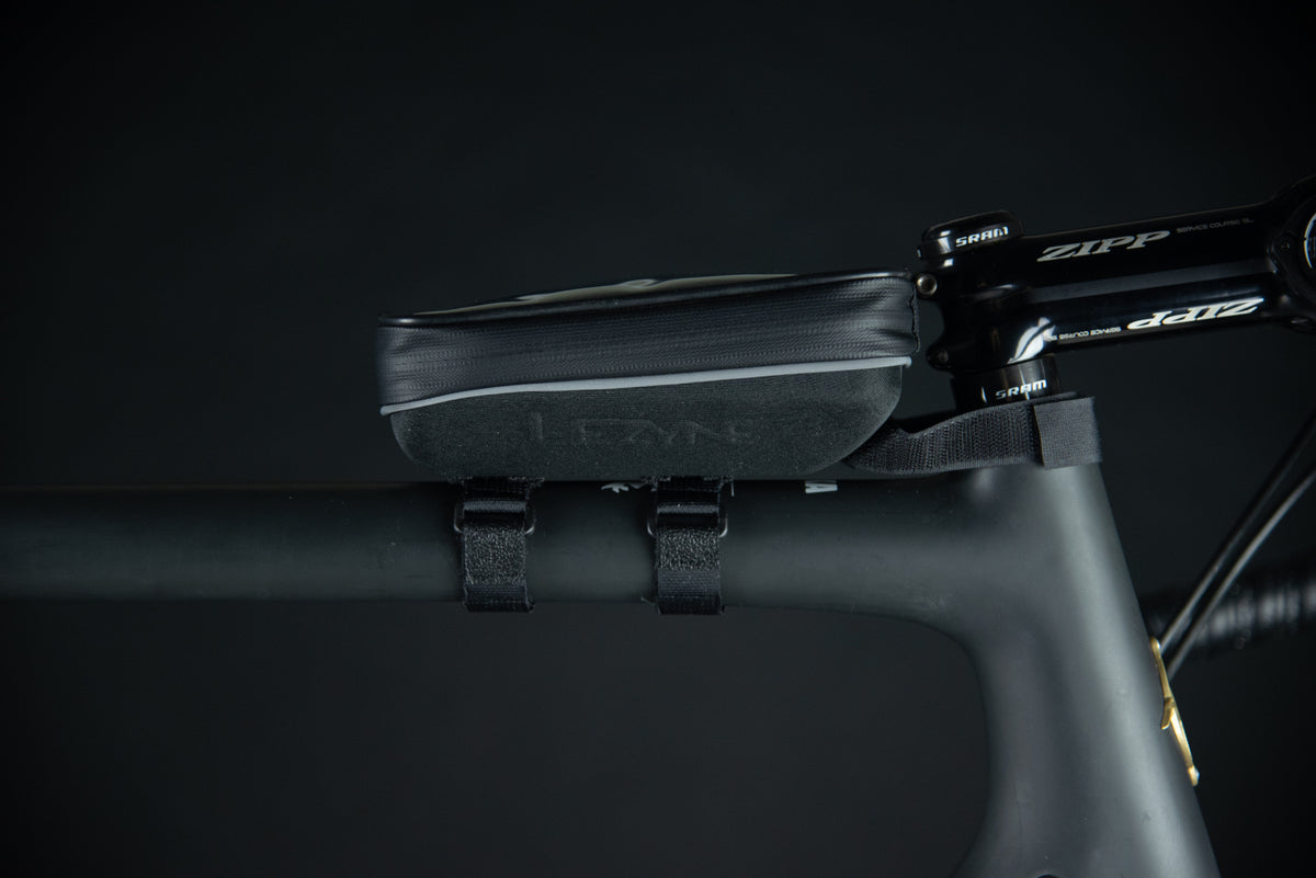 Bolsa de cuadro LEZYNE SMART ENERGY CADDY para tubo superior negra