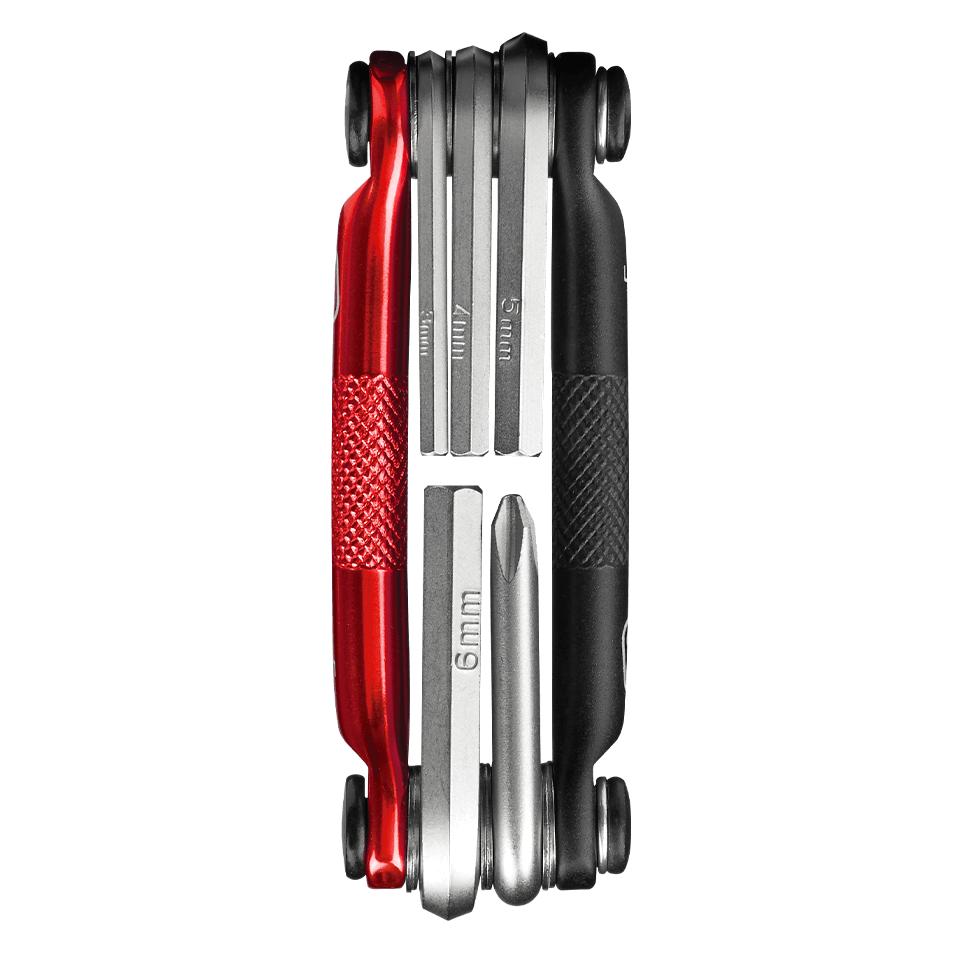 Multi-Outils CRANKBROTHERS MULTI-5 Noir/Rouge