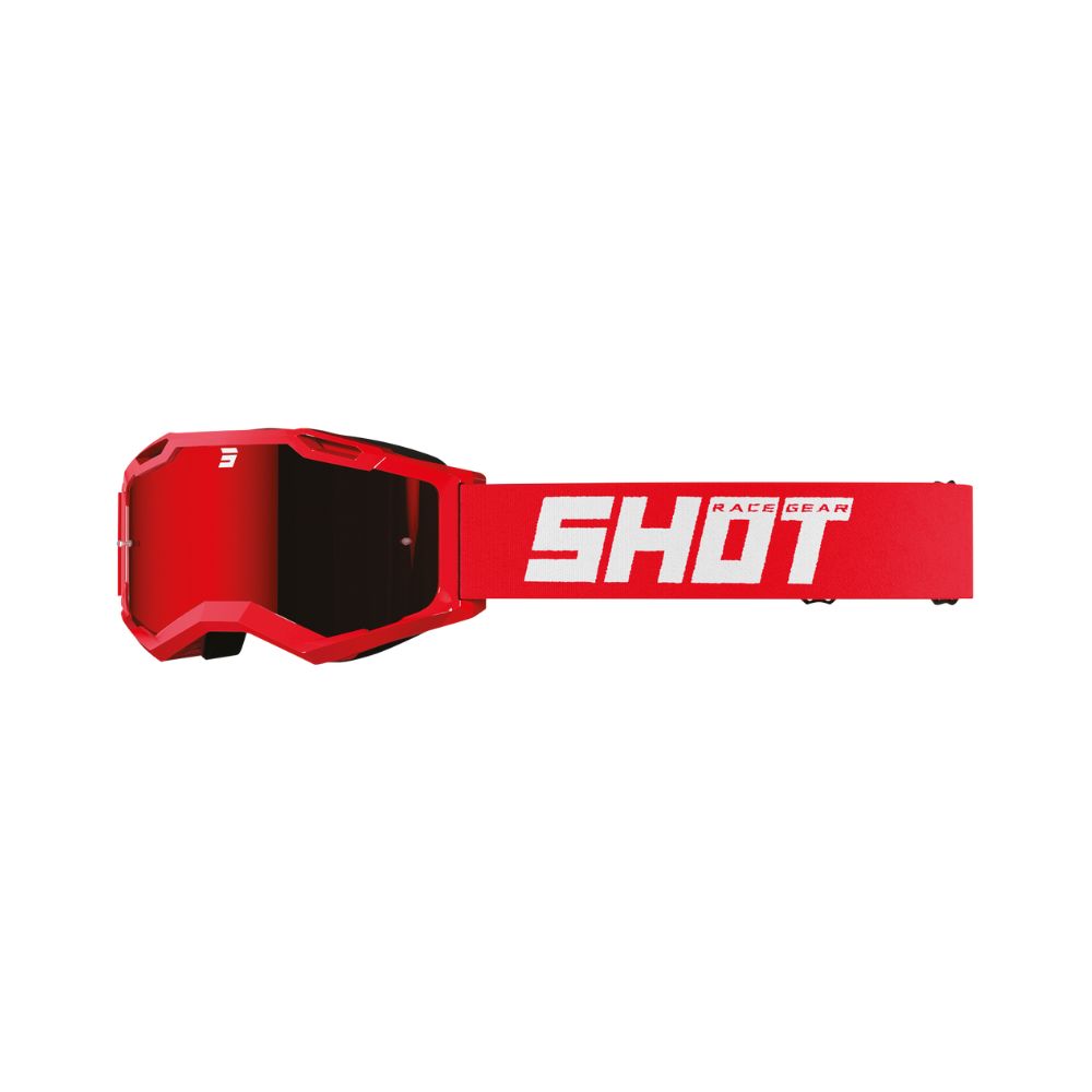 Gafas Shot Assault 2.0 Solid Iridium rojas brillantes