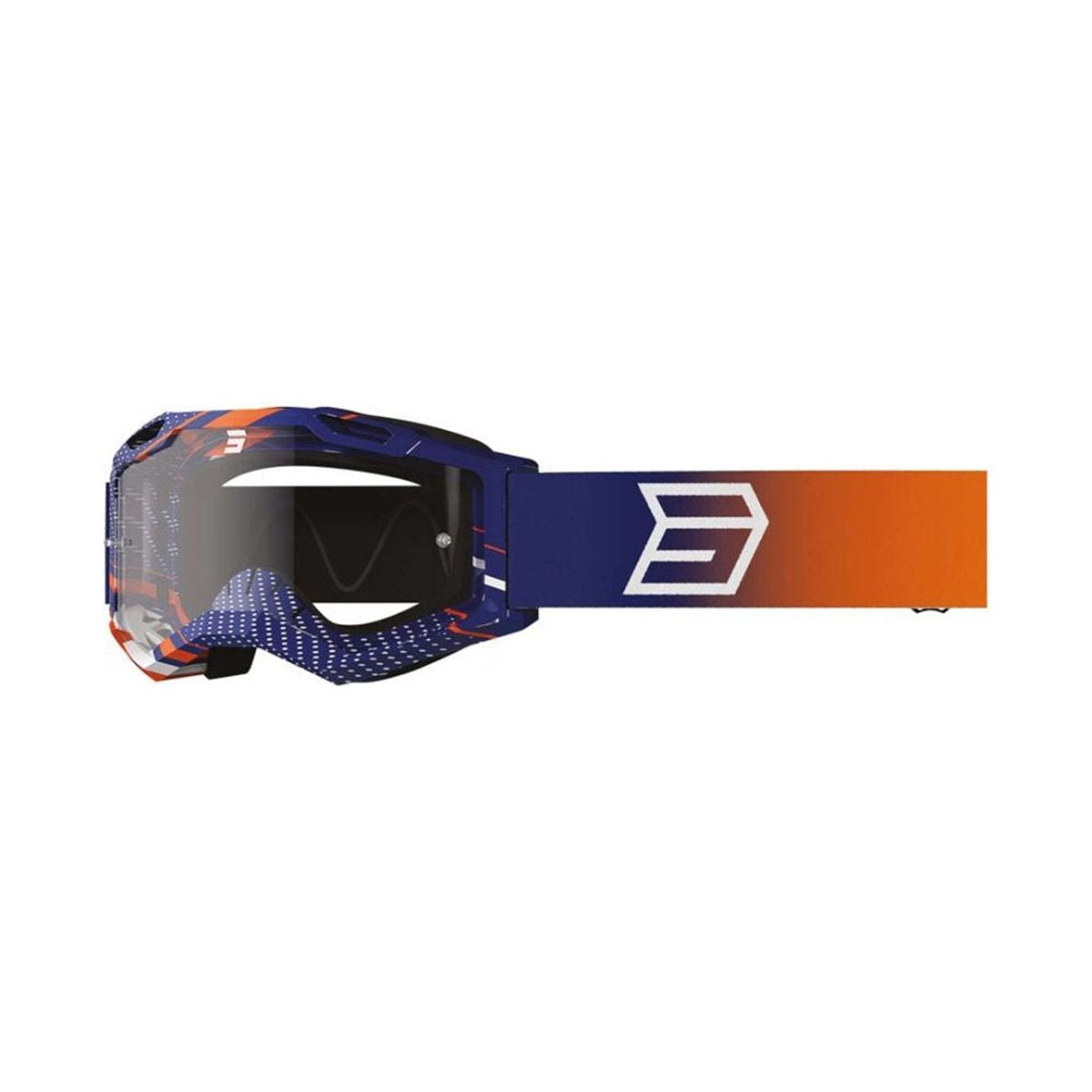 Máscara Shot Rocket Kid 2.0 Drop naranja brillante