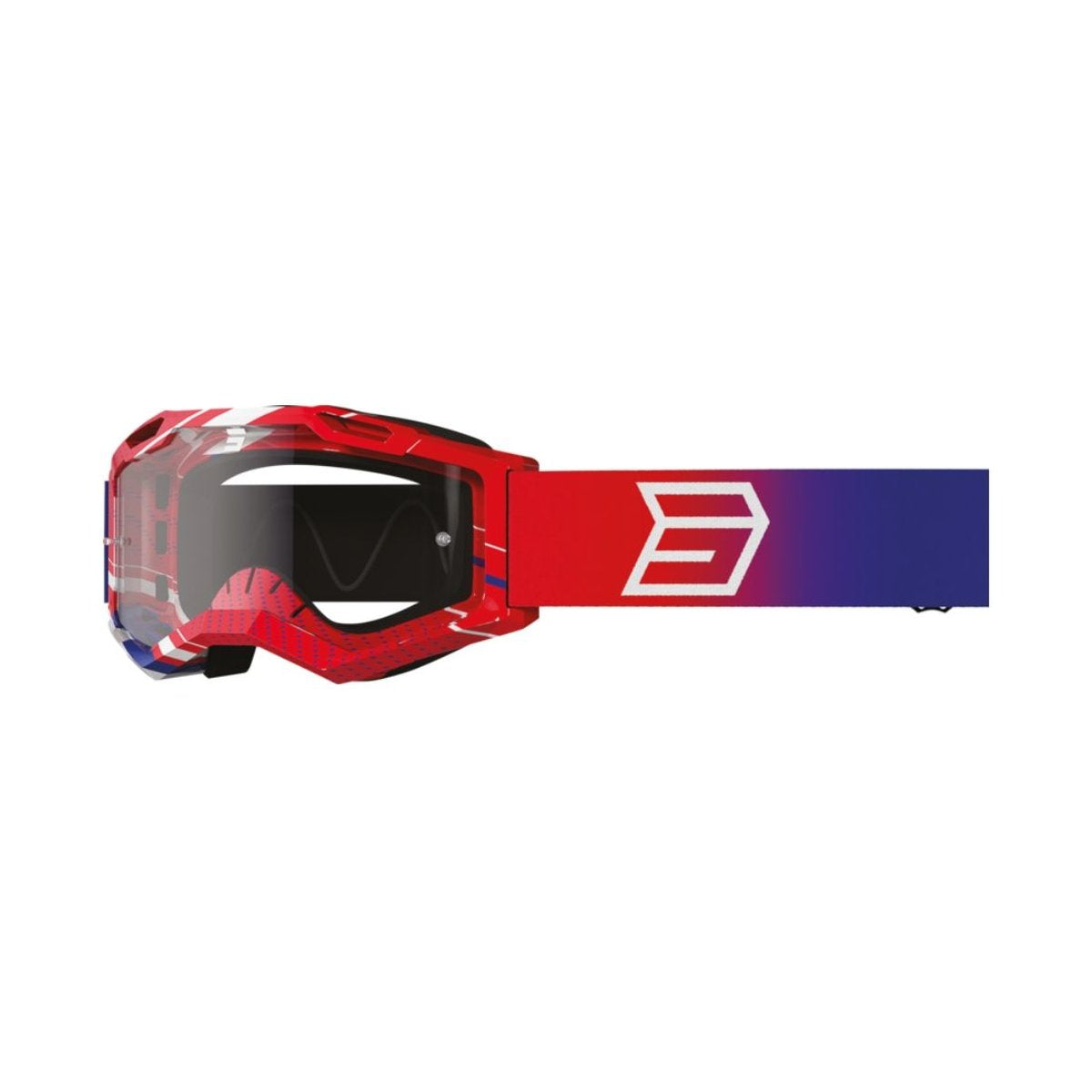 Máscara Shot Rocket Kid 2.0 Drop Patriot brillante