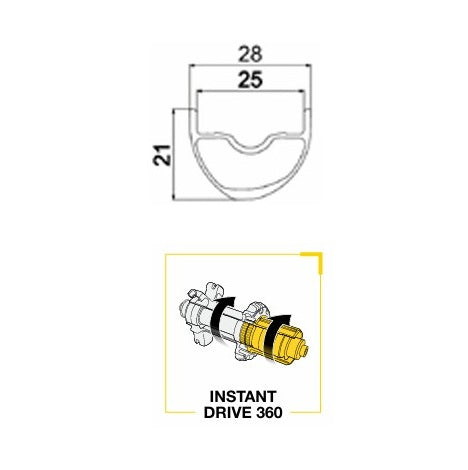 Par de ruedas MAVIC ALLROAD 1 DISC Tubeless Ready (Center Lock)