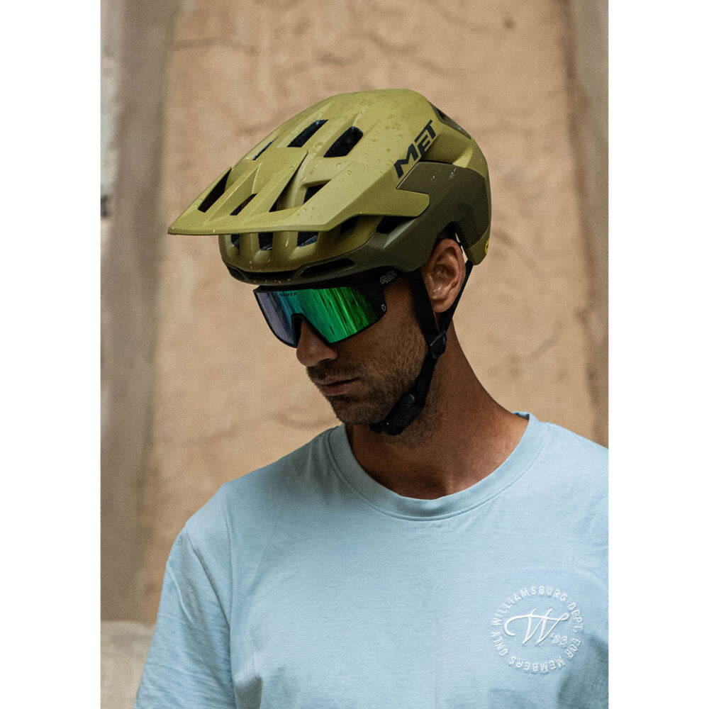 Casco MTB MET REVO MIPS Azul/Verde