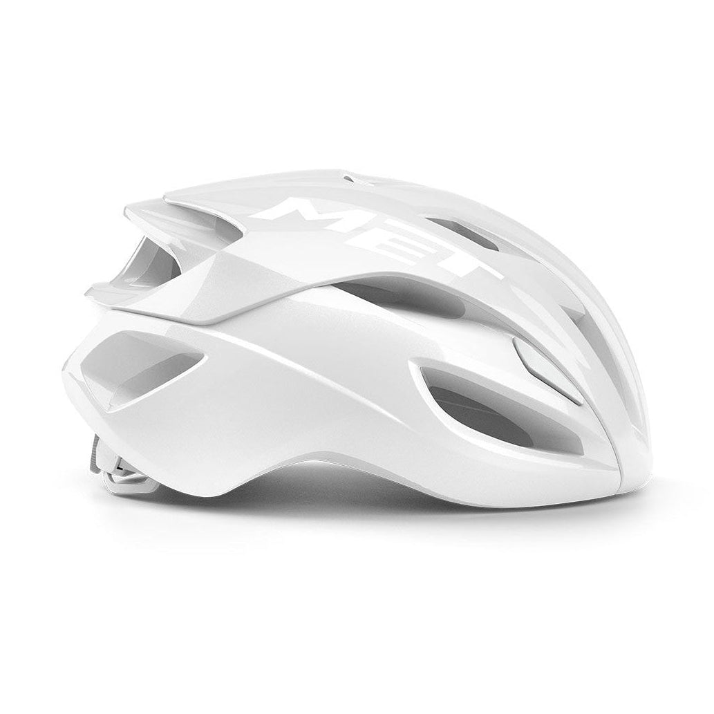 Casco de carretera MET RIVALE MIPS Absolute White Edición Limitada