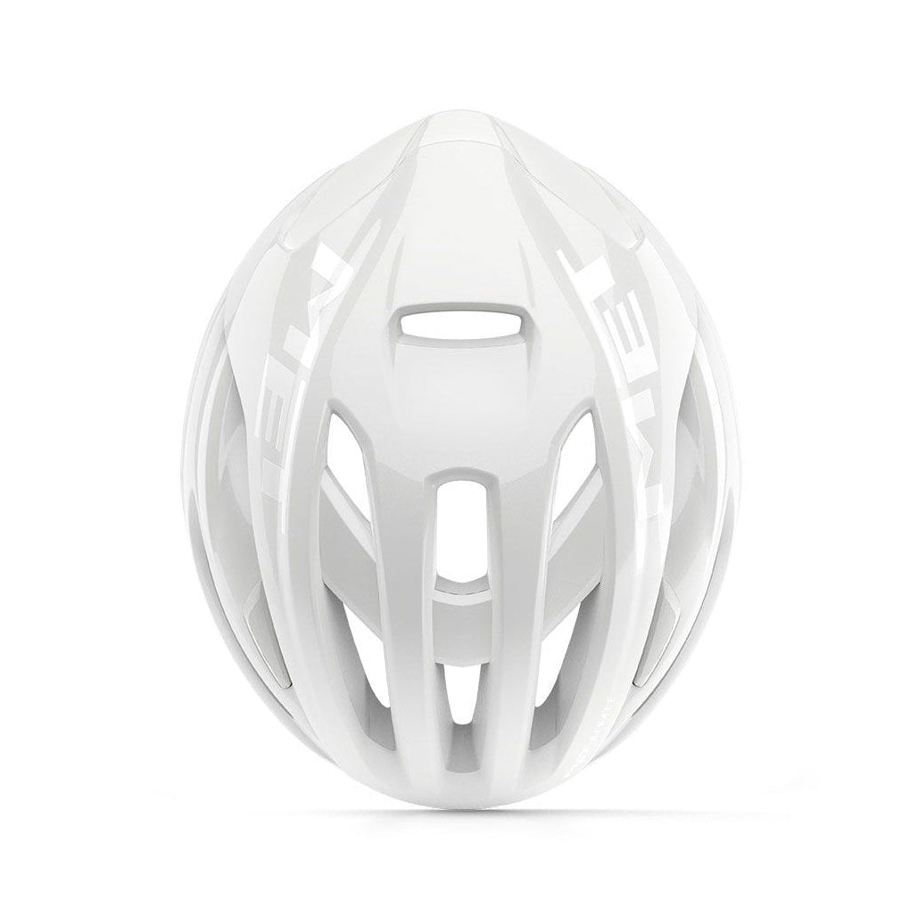 Casco de carretera MET RIVALE MIPS Absolute White Edición Limitada