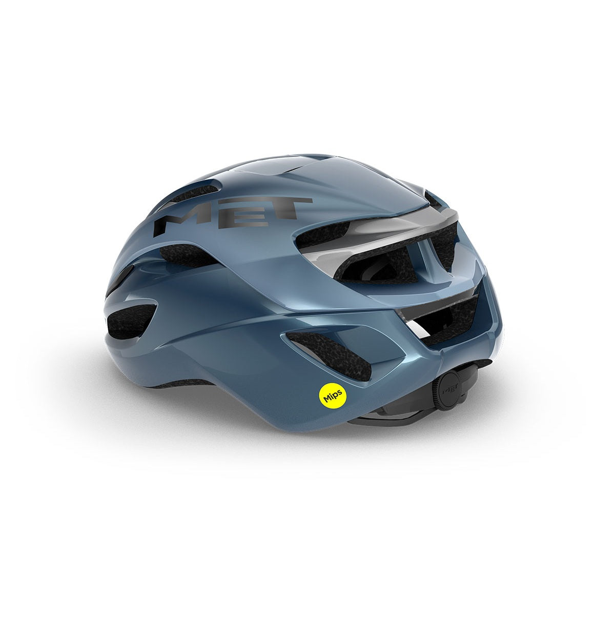 Casco de carretera MET RIVALE MIPS Plata