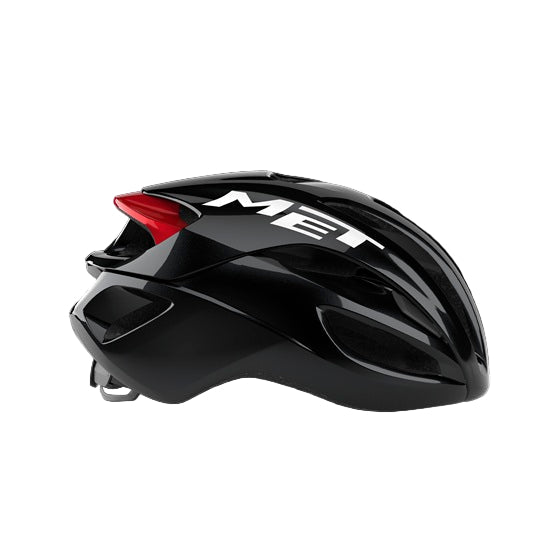 Casco de carretera MET RIVALE MIPS Negro/Rojo