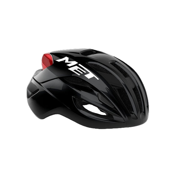 Casco de carretera MET RIVALE MIPS Negro/Rojo