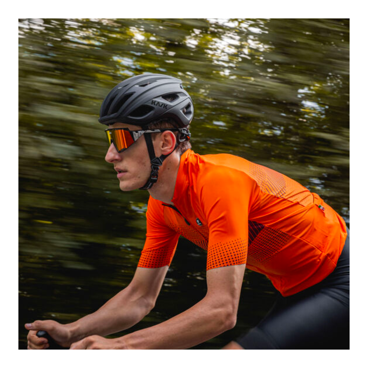 Casco de carretera KASK MOJITO CUBED Negro mate