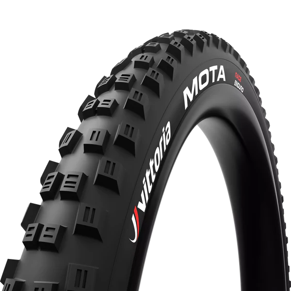 Neumático VITTORIA MOTA ENDURO RACE 27.5x2.60 Graphene/Silica Tubeless Ready Blando Negro