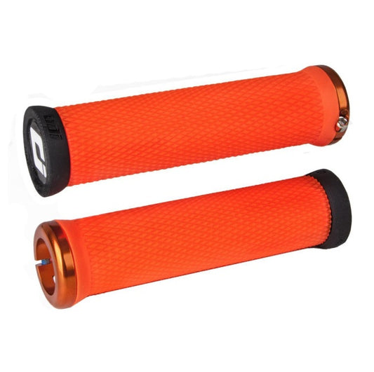 Puños ODI ELITE MOTION V2.1 Lock-on 130 mm Naranja