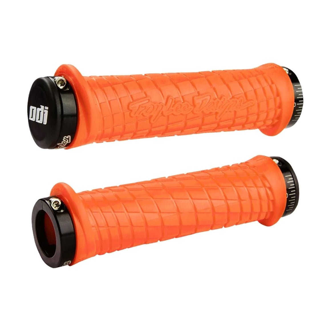 Grips ODI TROY LEE DESIGNS Lock-On 130 mm Naranja