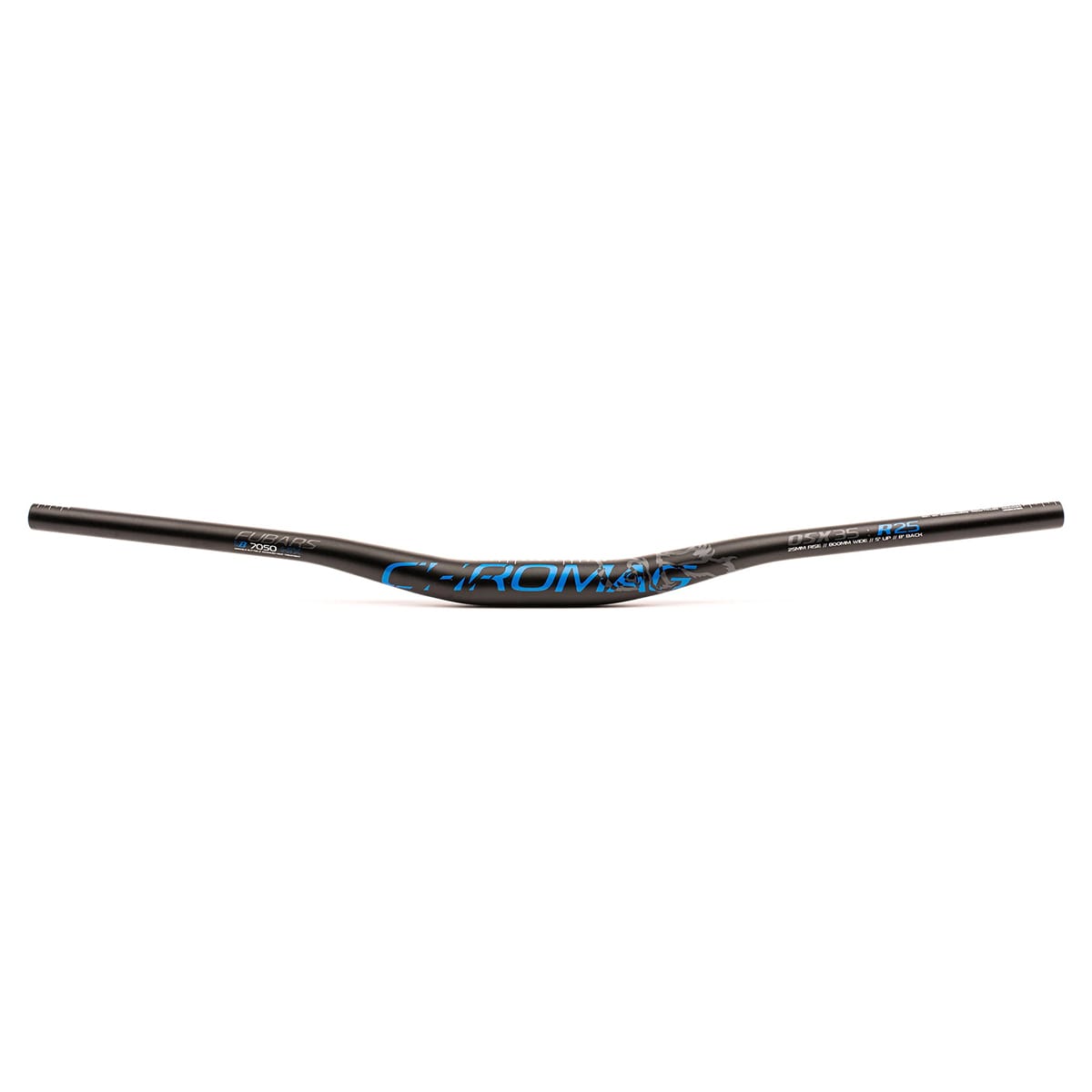 Manillar CHROMAG FUBARS OSX 35 Rise 25 mm 800mm Negro/Azul