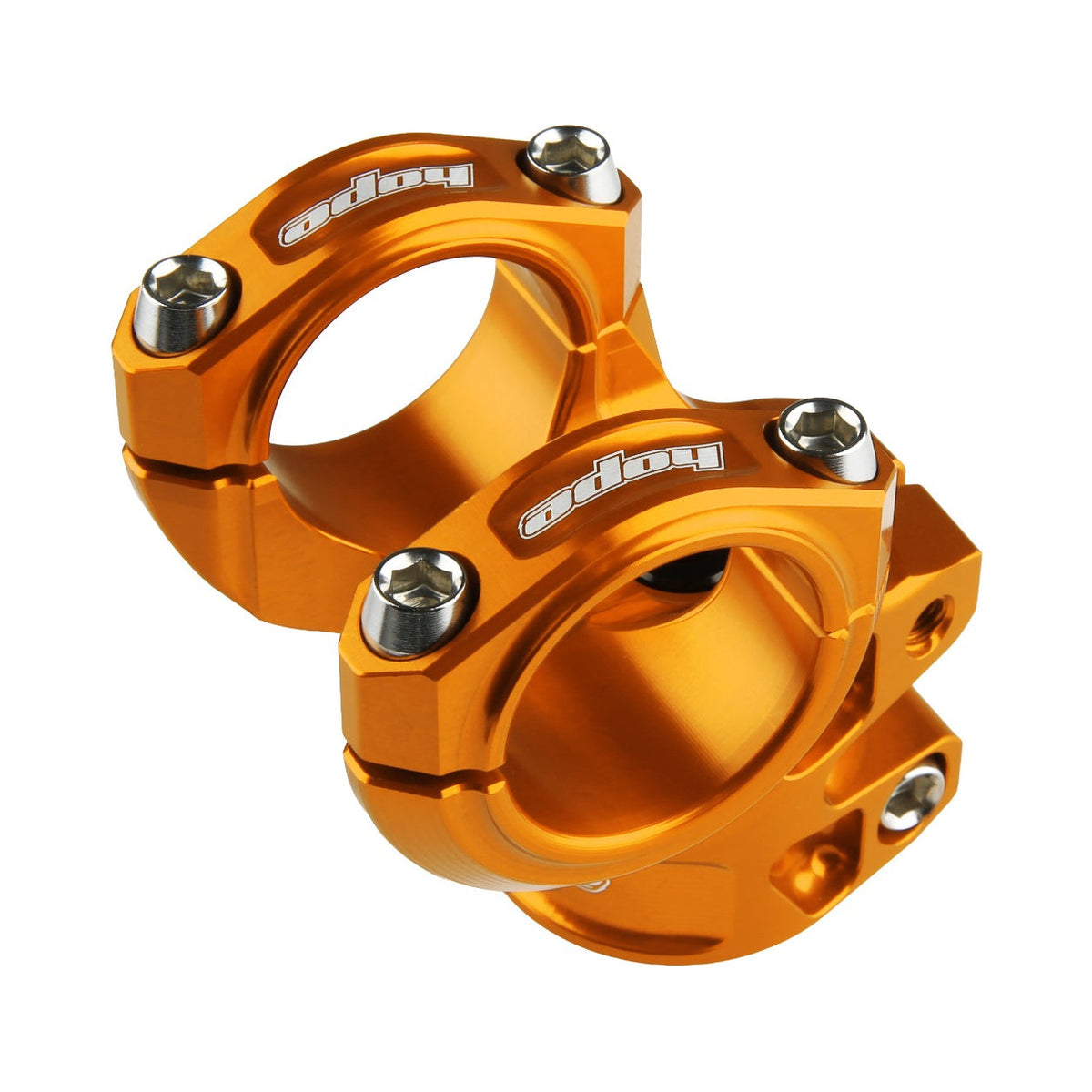 Potencia HOPE GRAVITY 20 mm naranja — vista principal sobre fondo blanco
