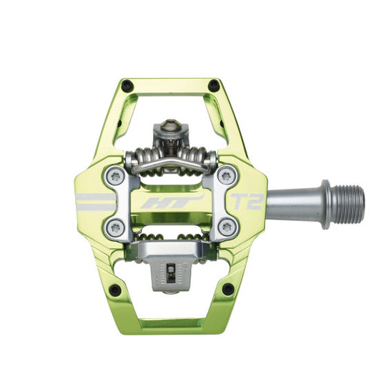 HT COMPONENTS ENDURO T2 pedales Verde
