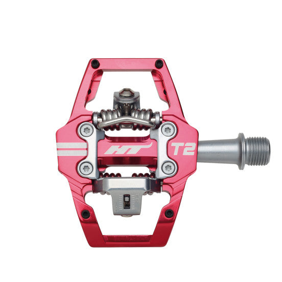 Pedales HT COMPONENTS ENDURO T2 Rojo