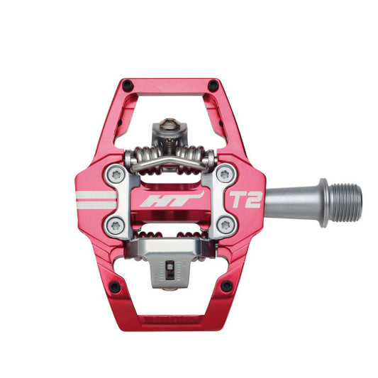 Pedales HT COMPONENTS ENDURO T2 Rojo
