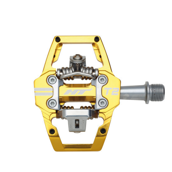 Pedales HT COMPONENTS ENDURO T2 Gold