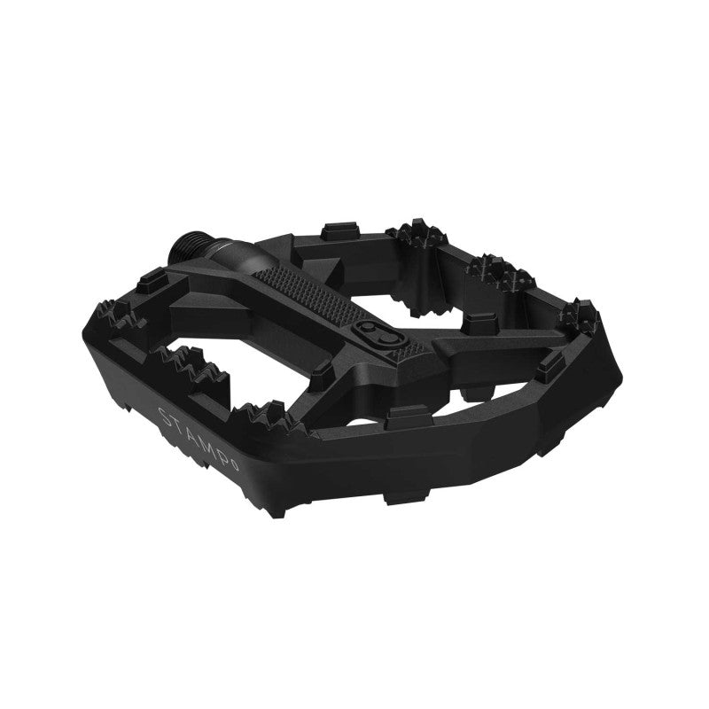 CRANKBROTHERS STAMP 0 Pedales Planos Anchos Negro