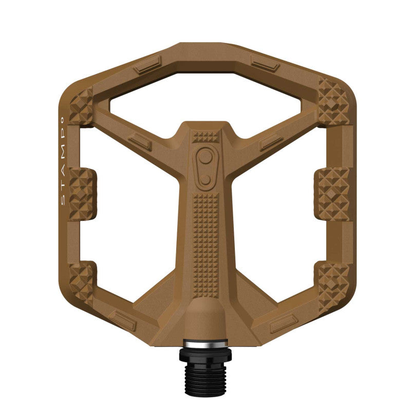 Pedales planos CRANKBROTHERS STAMP 0 Pequeño Marrón