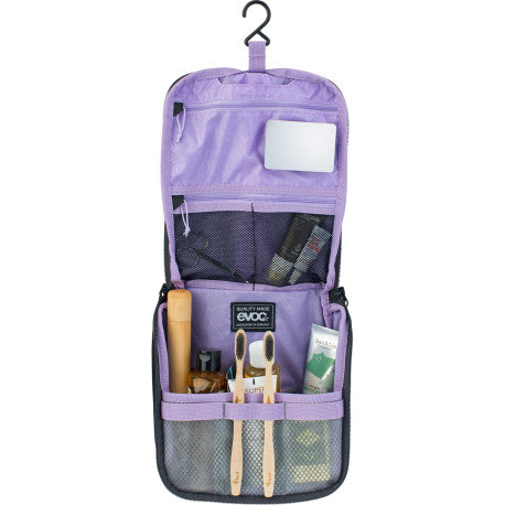 EVOC WASH POUCH Neceser Negro/Morado