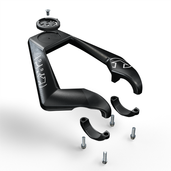 Alargadera PRO COMPACT CARBON con soporte GPS