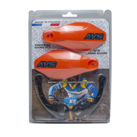 AVS BASIC Guardamanos Plástico Naranja