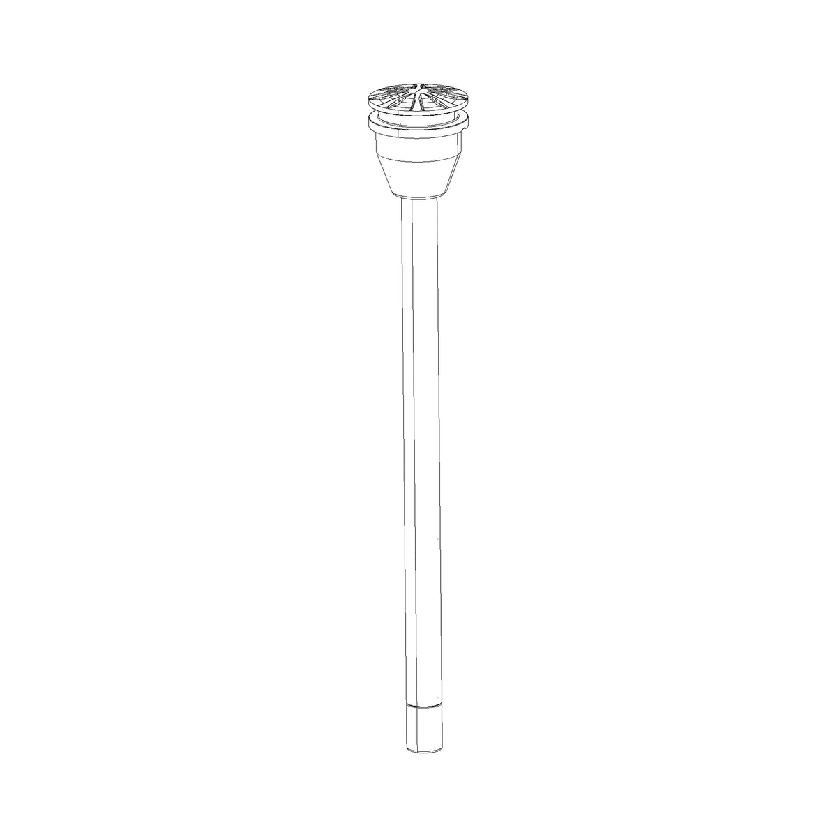 Kit de eje neumático DEBONAIR ROCKSHOX 100 mm-29" (32 mm) para SID C1/SID SL D1 — ilustración técnica
