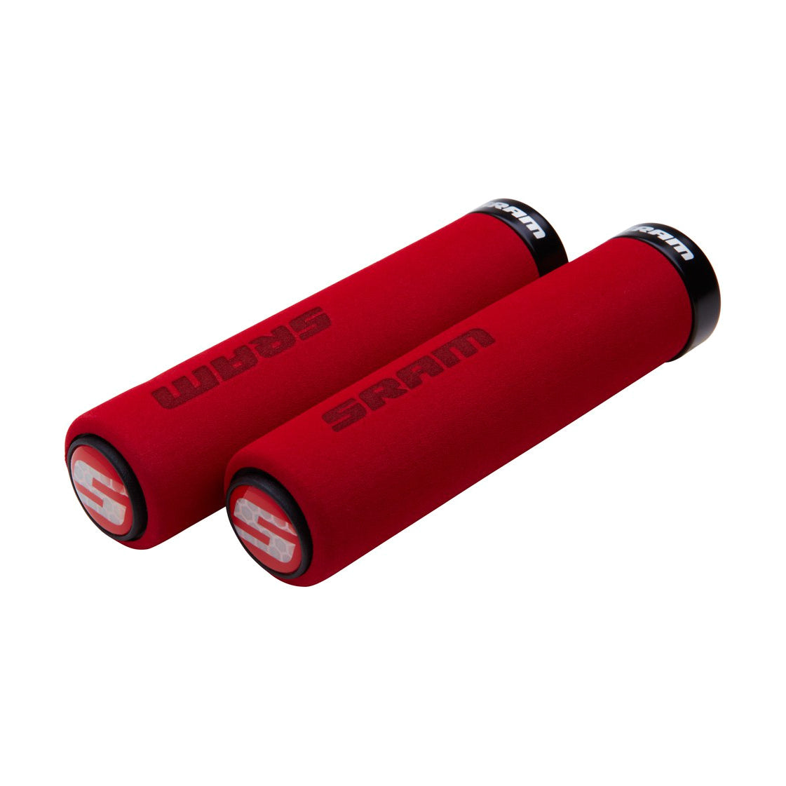 Grips SRAM FOAM Lock-On 129mm Rojo