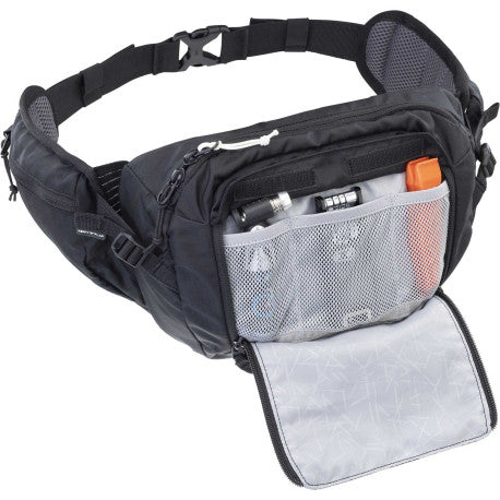 EVOC HIP PACK 3 L + 1,5 L Bolsa de agua Negro