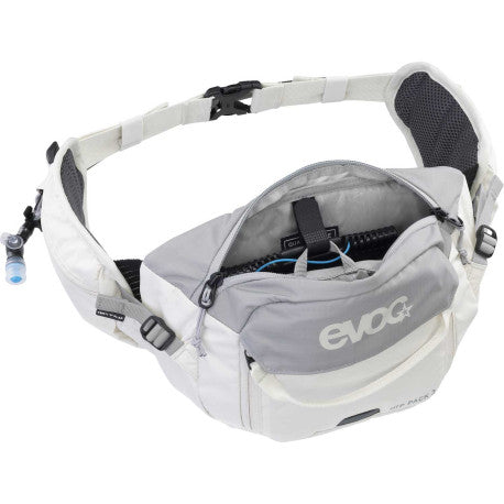 EVOC HIP PACK 3 L + 1,5 L Bolsa de agua Gris