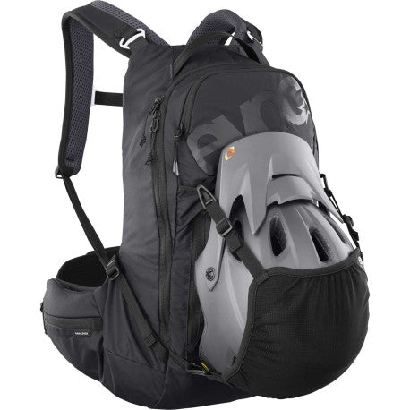 Mochila con Dorsal EVOC TRAIL PRO BLACKLINE 16 L Negro