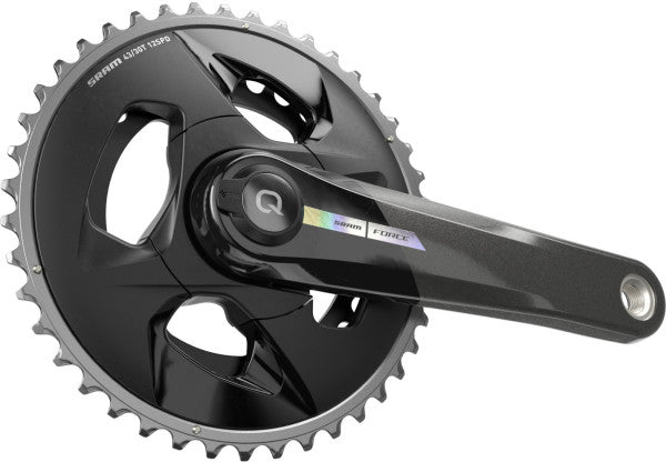 Juego de bielas de doble plato de 12 velocidades con potenciómetro SRAM QUARQ FORCE AXS WIDE MY24 94 BCD