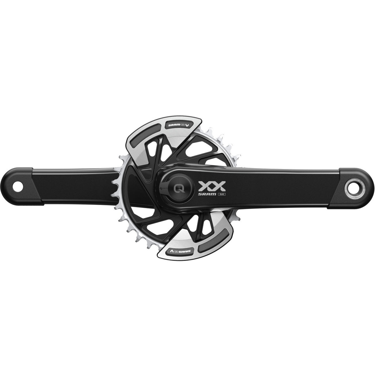 Juego de bielas de 12 velocidades con potenciómetro SRAM QUARQ XX EAGLE T-TYPE AXS DUB Direct Mount