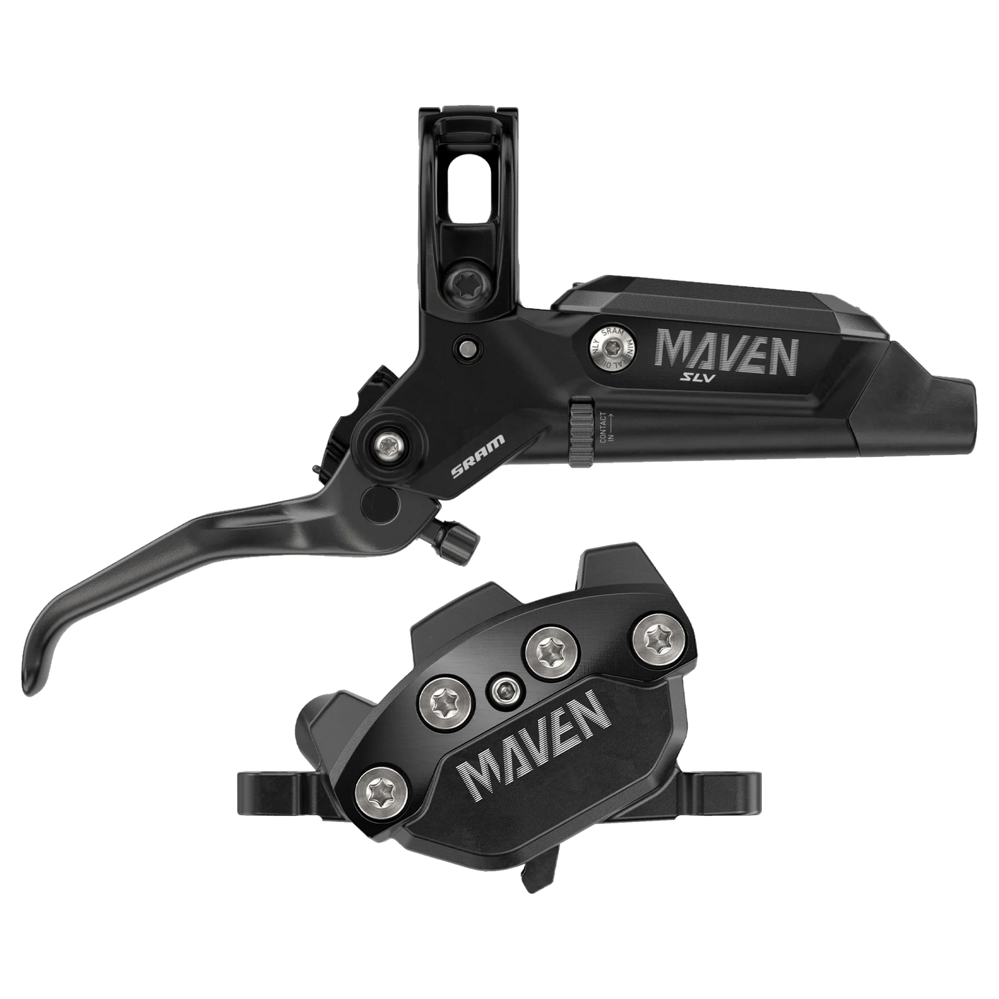 Freno trasero SRAM MAVEN SILVER Negro