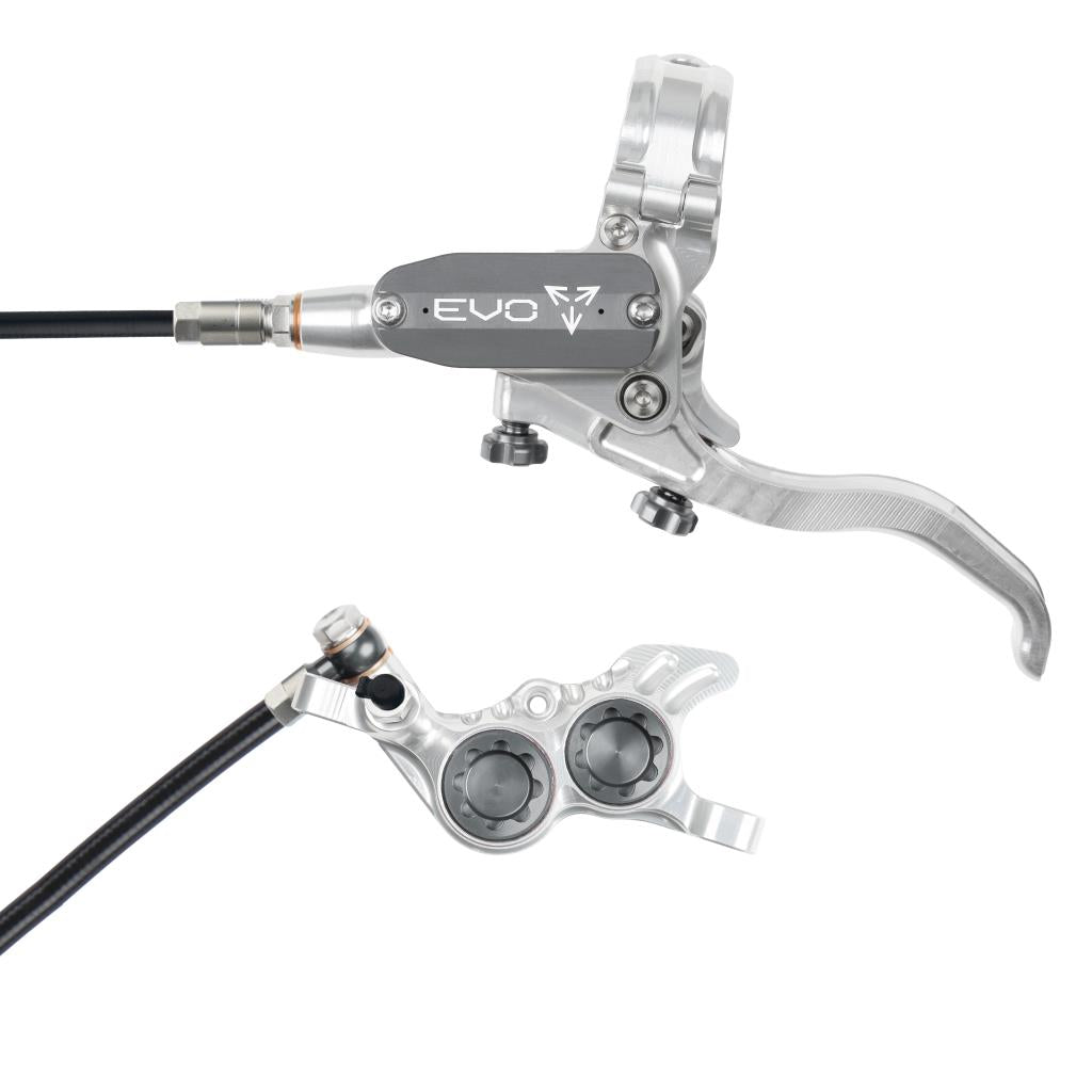 Freno delantero HOPE TECH 4 EVO GR4 Plata/Humo