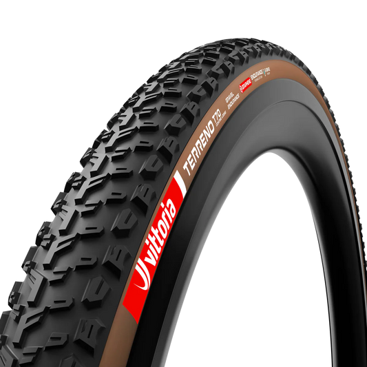 Neumático VITTORIA TERRENO T70 COARSE LOOSE 700x40c Gravel Endurance Tubeless Ready Blando Marrón
