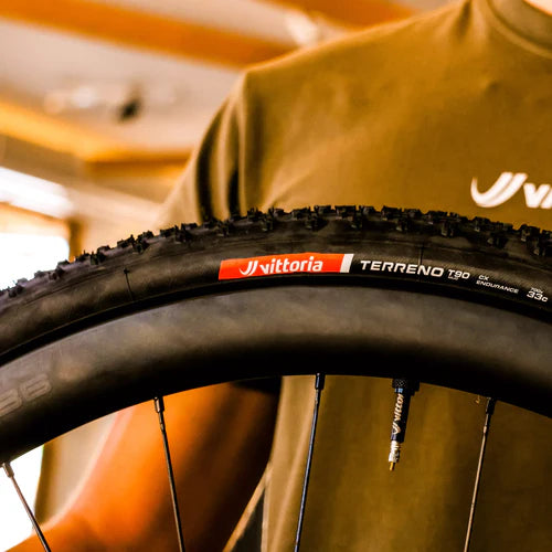 Neumático VITTORIA TERRENO T90 700x33 Cyclocross Tubless Ready Negro
