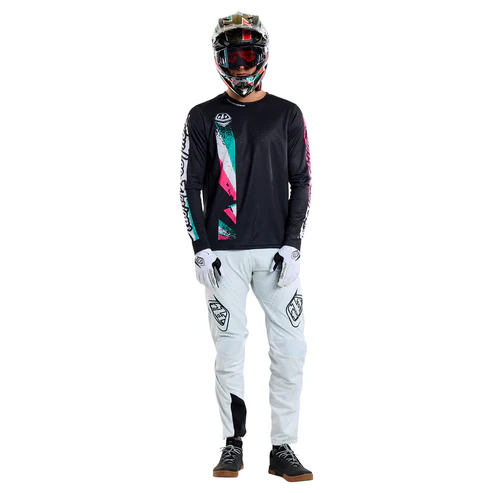 TROY LEE DESIGNS SPRINT FULL PULL Maillot manga larga Negro 2025